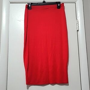 RED SKIRT